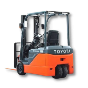 battery forklift available on rent