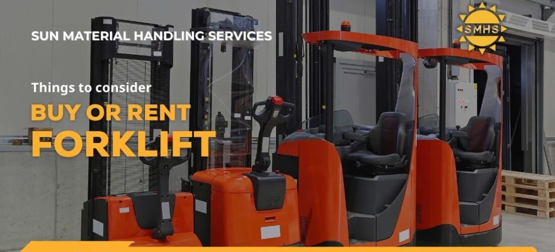 Detailed post about the benefits of renting a forklift before buying.